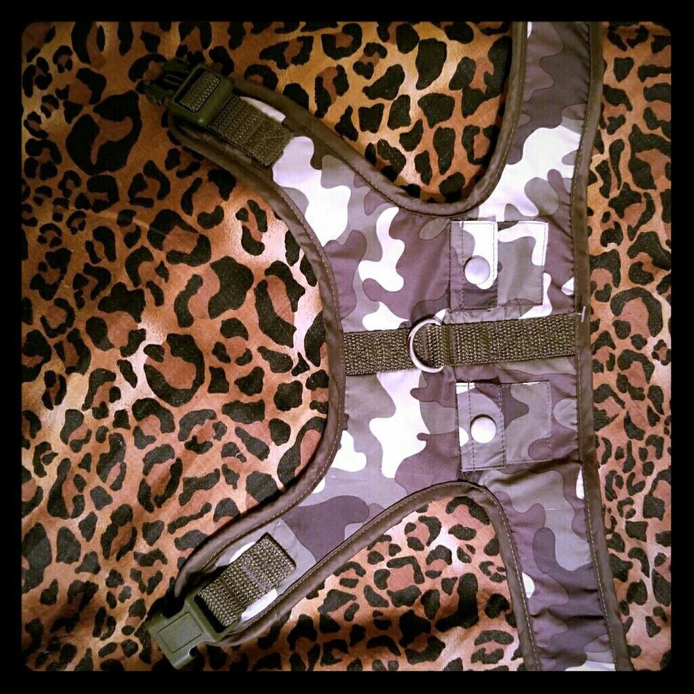 Small camouflage doggy jacket