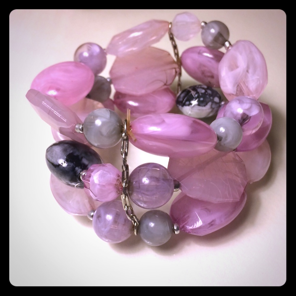 NY&CO Stone Cuff Bracelet