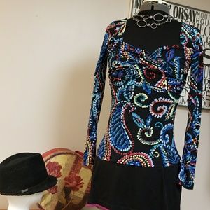 Bisou Bisou fitted top