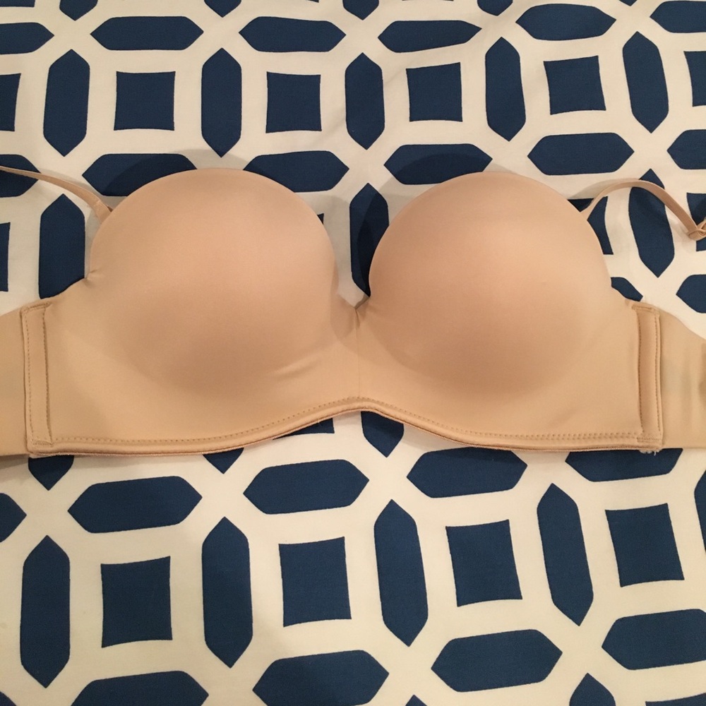 Convertible strap/strapless bra