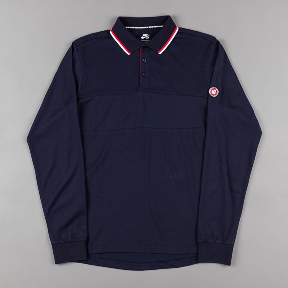 nike sb polo long sleeve