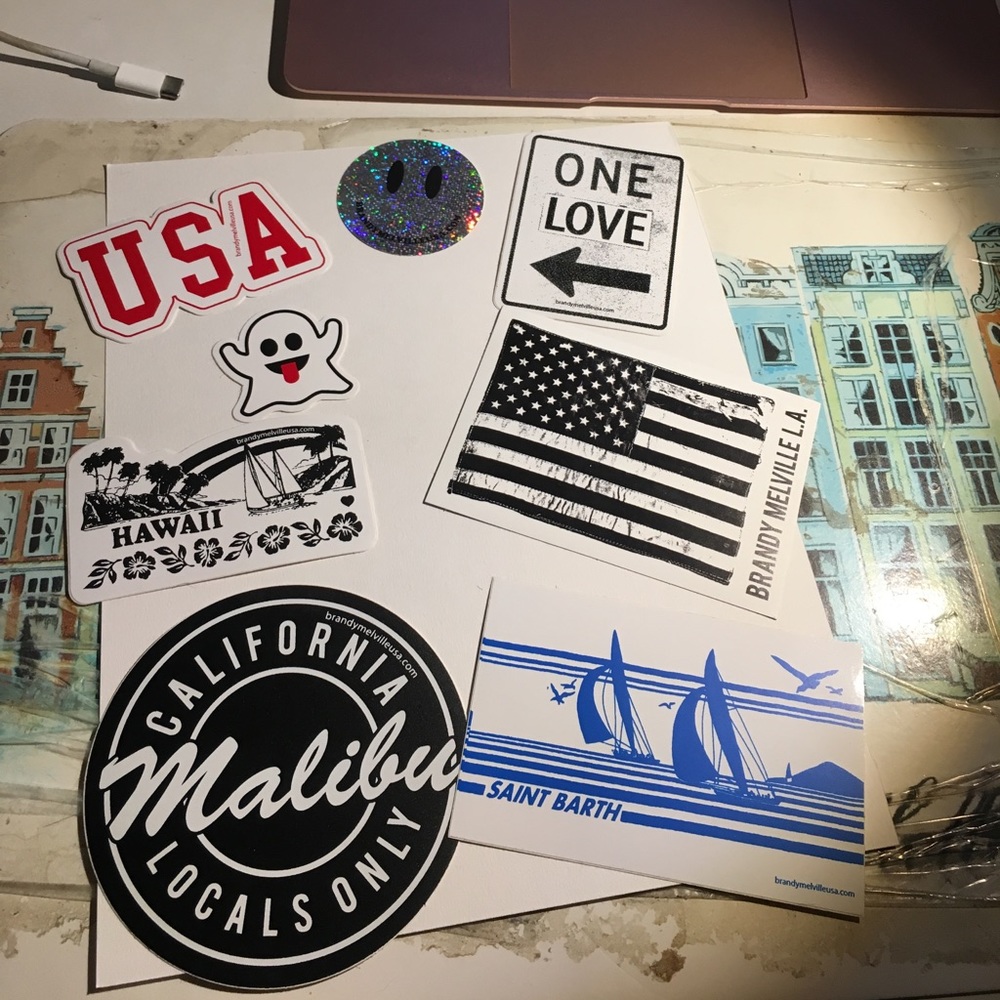 8 Brandy Stickers