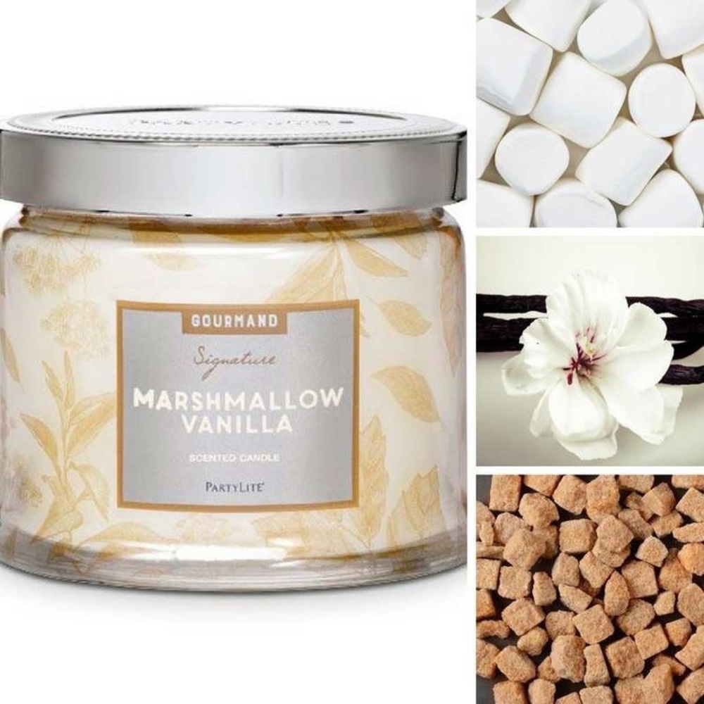 Marshmallow Vanilla 3 wick Candle