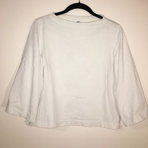 White long sleeve shirt