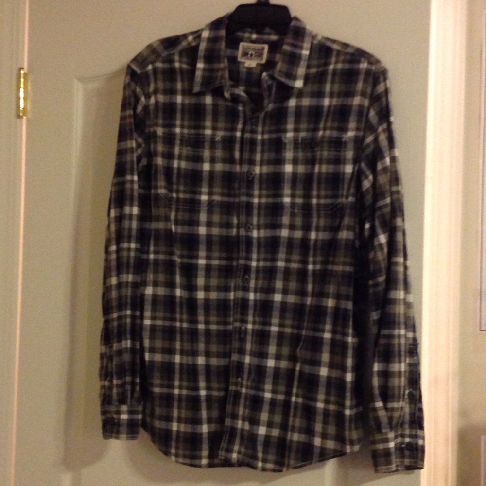 Converse button down long sleeve shirt