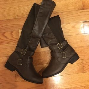 Brown Knee High Boots
