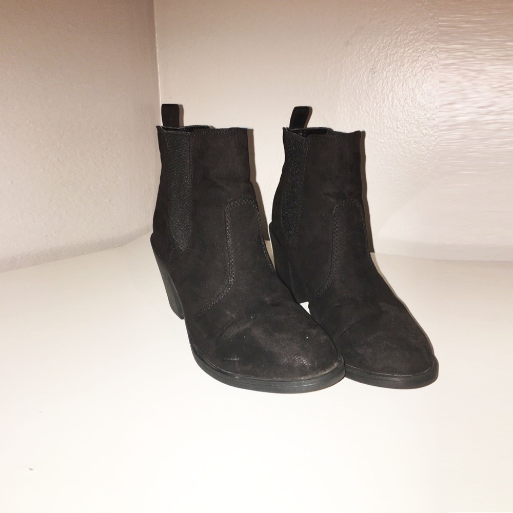 Black booties