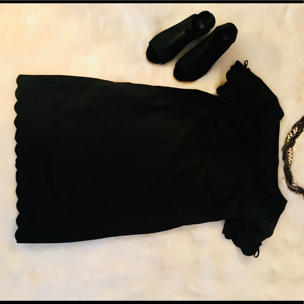 J. Crew Scallop Edge Dress NWT - Picture 1 of 7