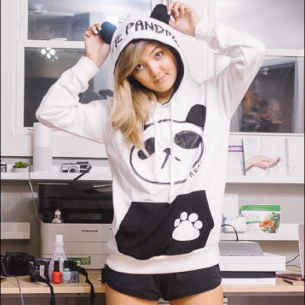 Brand New Panda Sweatshirt size small