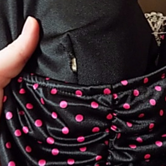 Polka Dot Halter Dress - Picture 3 of 3