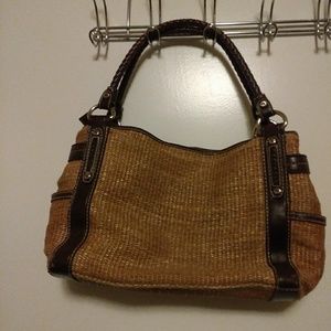 Woven Fossil Purse