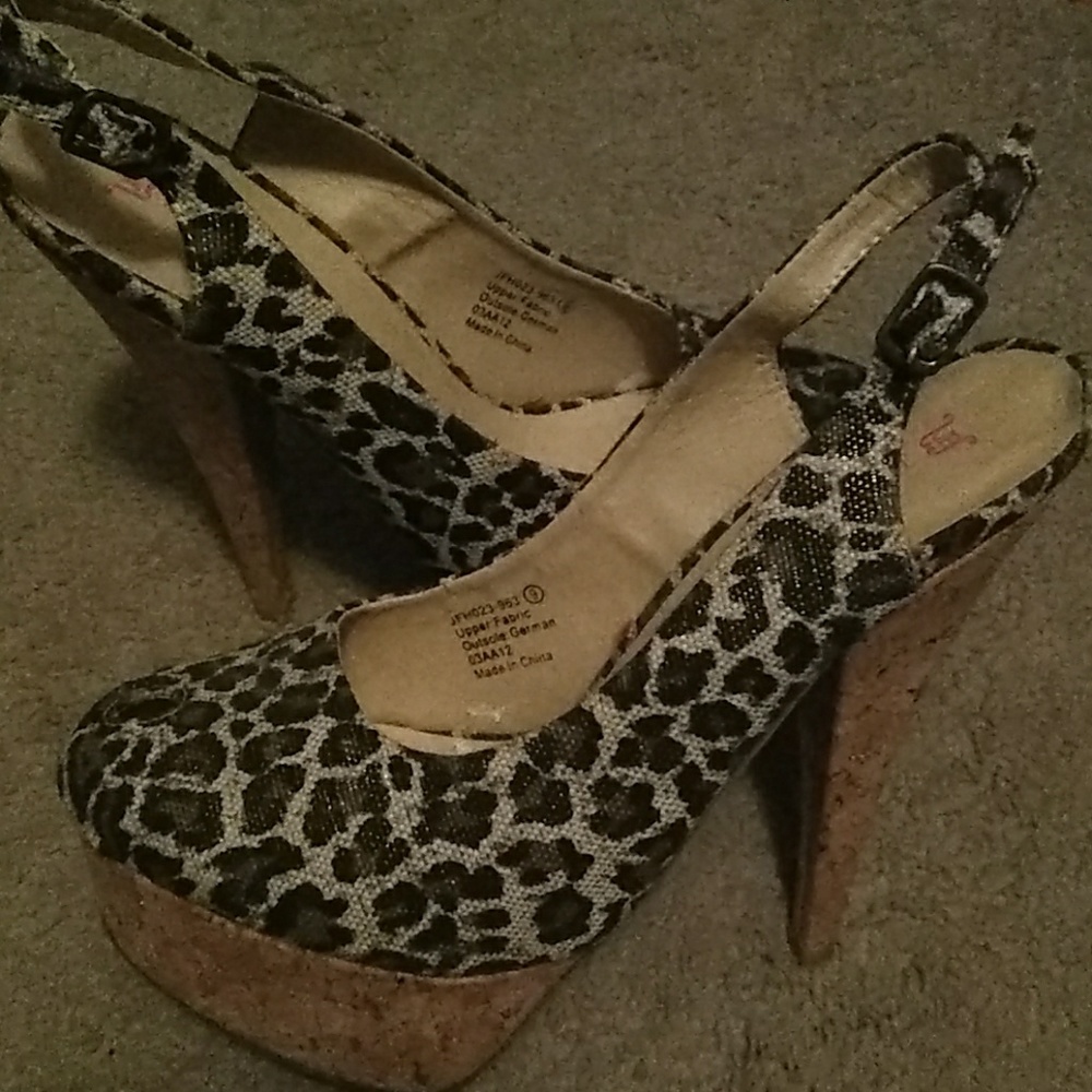 Beautiful high heel shoes