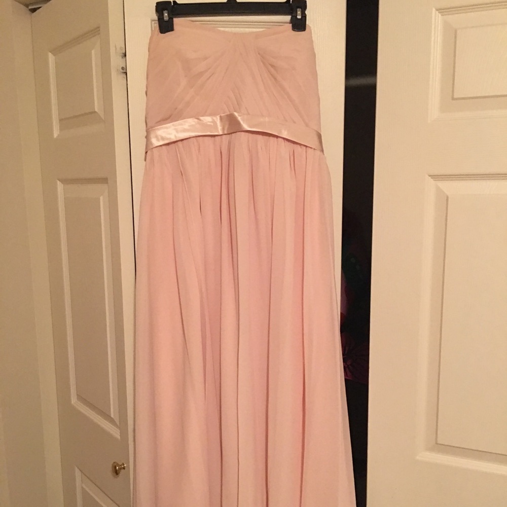 🎉SALE!🎉Pink Bill Levkoff Floor length Gown