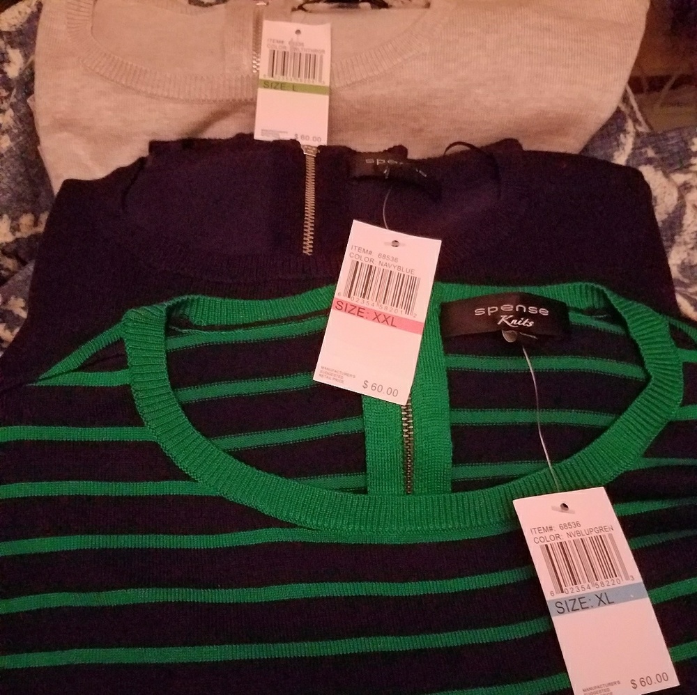 Spense knits sweaters