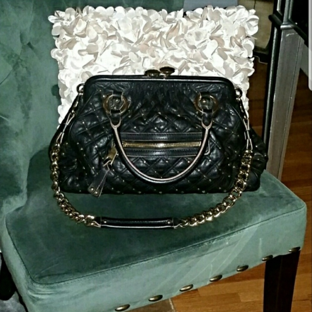 Marc Jacobs Leather Stardust Stam bag