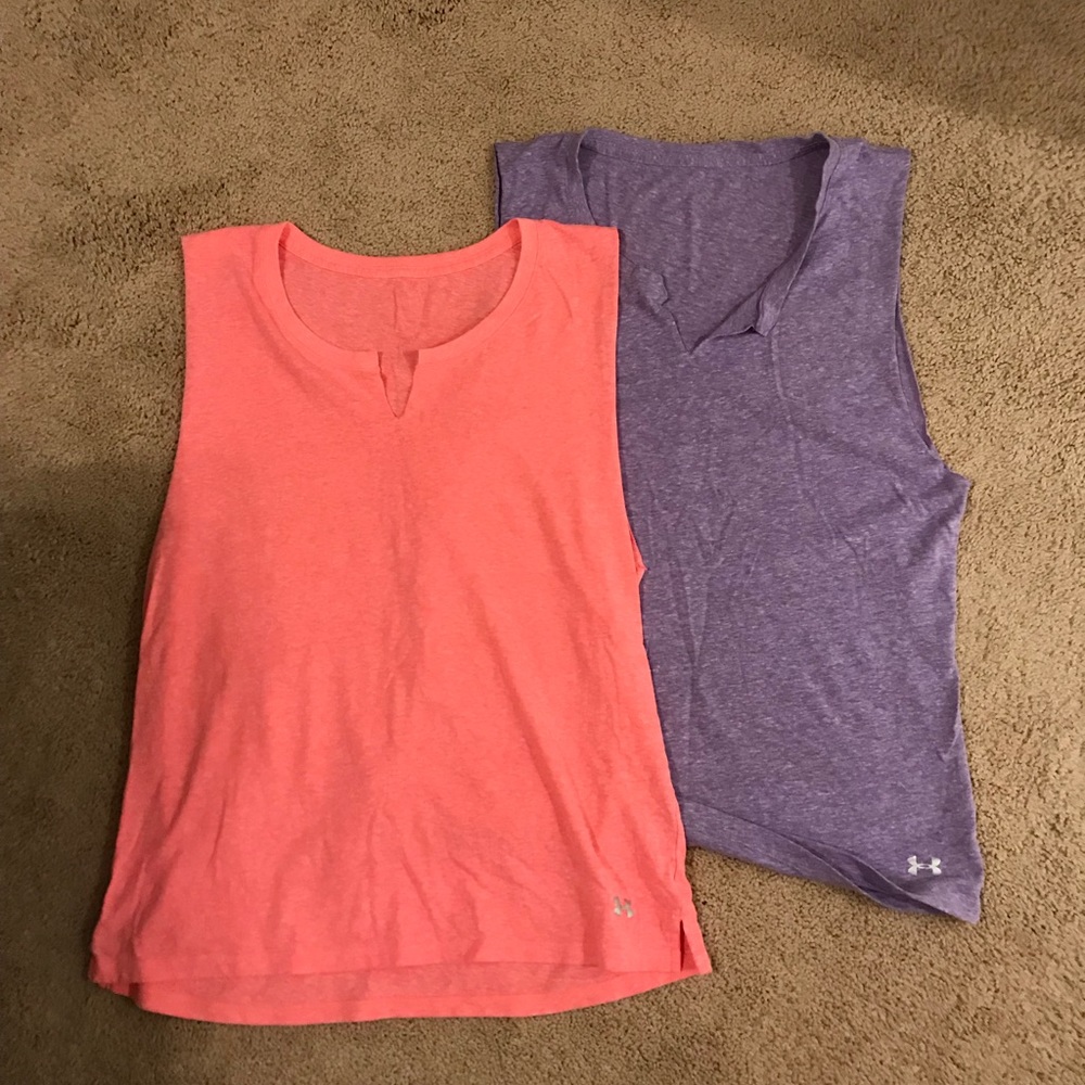 Under Armour cut offs