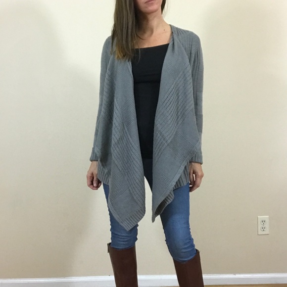 Grey Knit Cardigan - Picture 5 of 5