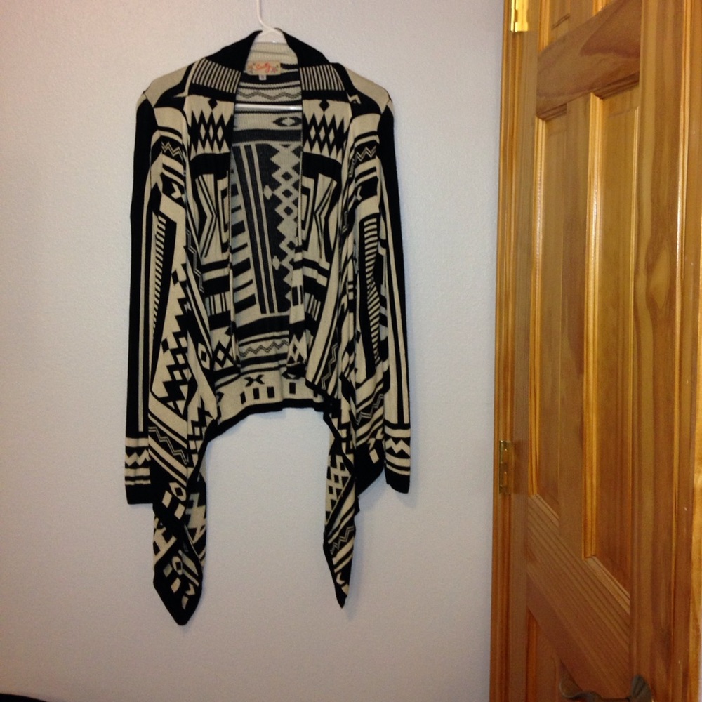 Heavy long sleeve cardigan