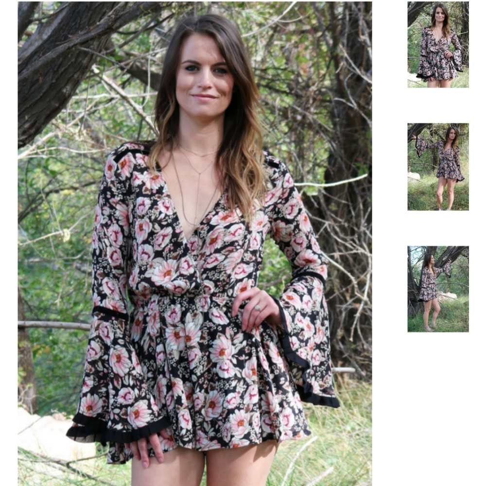 Floral romper