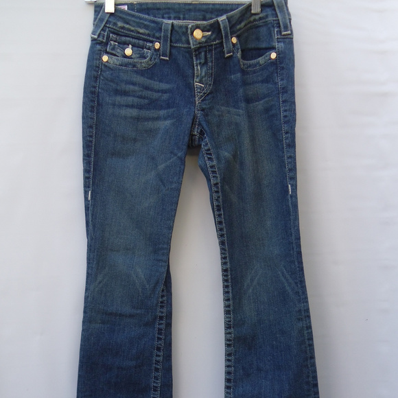 True Religion Womens Becky Boot Jeans - Picture 1 of 5