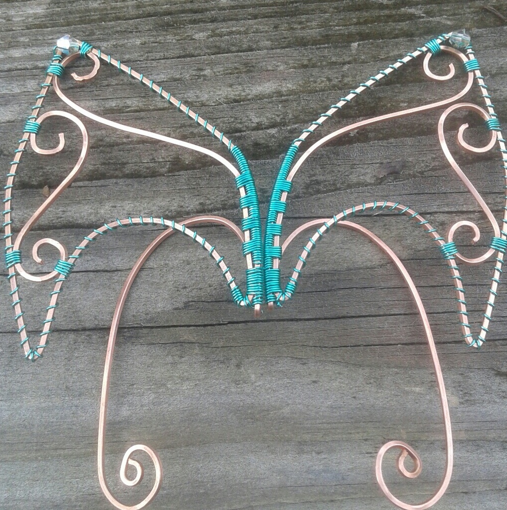 Mermaid Wire Wrapped Earcuffs - Picture 5 of 6