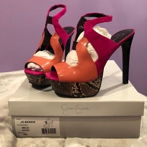 Jessica Simpson JS bendie pumps