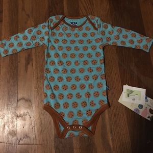 Glacier cookies long sleeve onesie