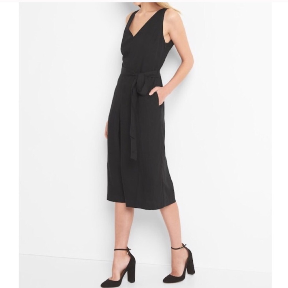 Navy Gap Jumpsuit