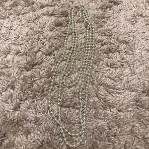 Opening Night pearl infinity necklace