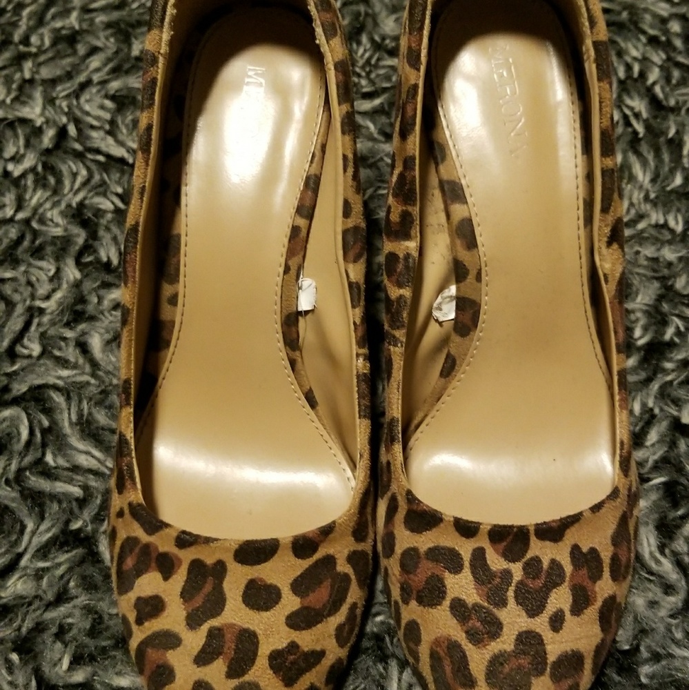 Leopard heels