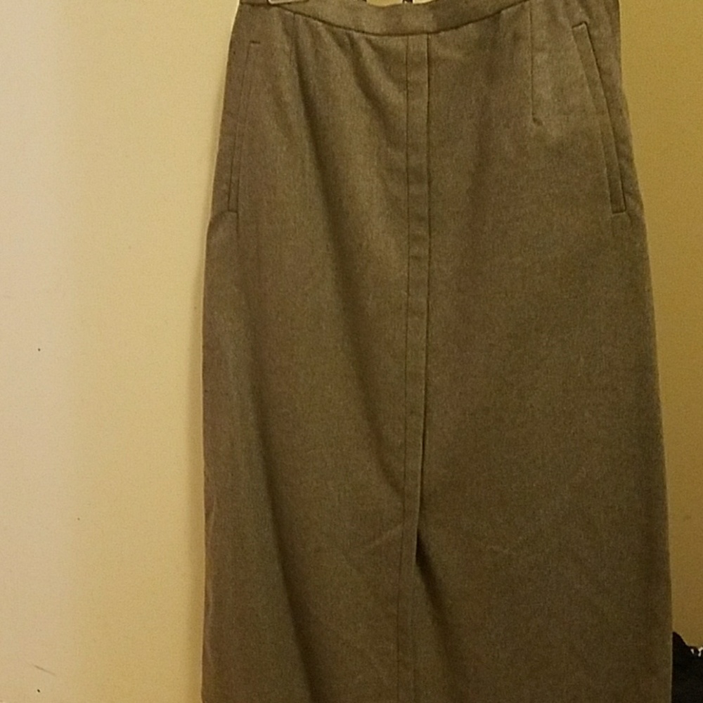 Women's wool skirt