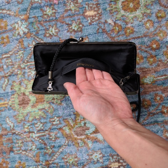 Vintage Style Purse w/Gold Beading - Picture 6 of 7