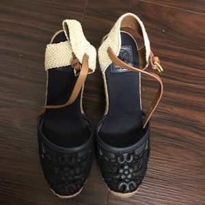 Tory Burch wedge espadrilles