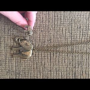 Elephant Necklace and Ring