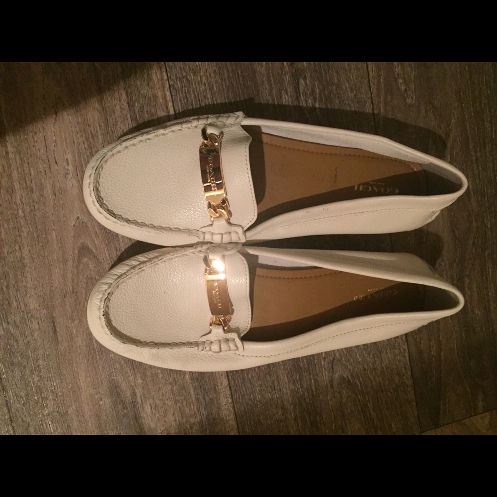 Coach loafers worn once!