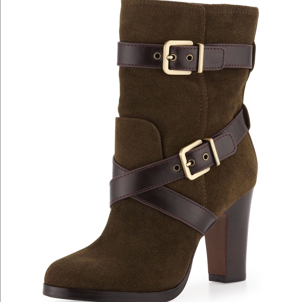 Pour La Victoire Roslin Suede Boot Size 7.5
