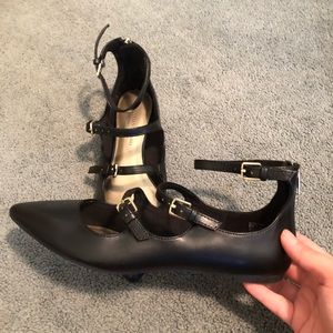 Christian Siriano | Black Flats