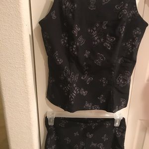 Capri and tank top set Junior size small