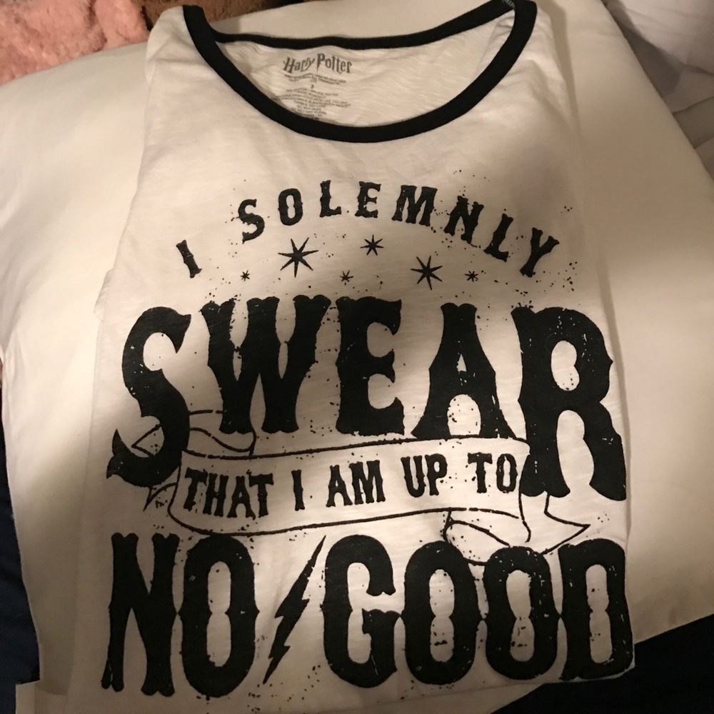 Harry Potter ringer tee NWOT