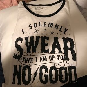 Harry Potter ringer tee NWOT