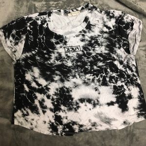 Black tie dye pacsun shirt
