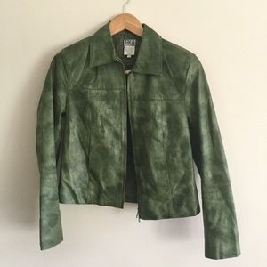 vintage | genuine leather jacket