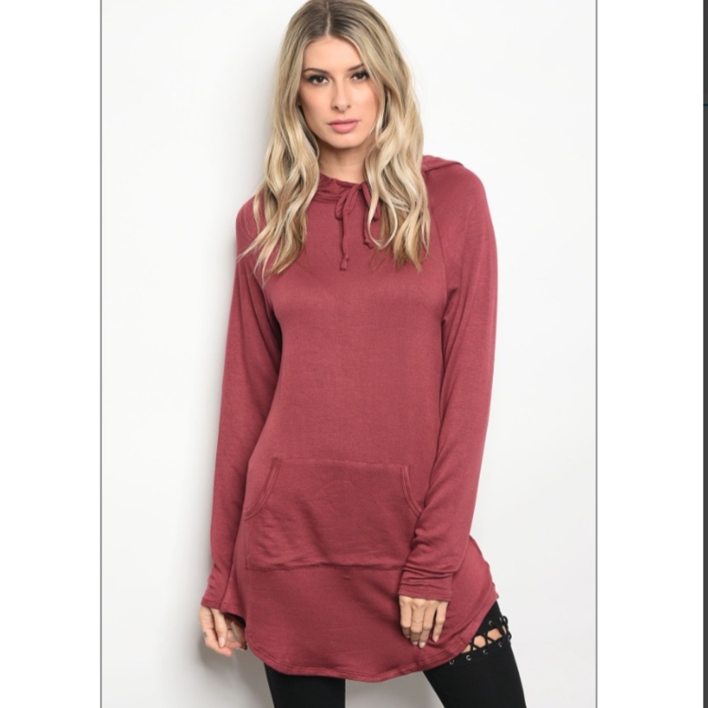 LAST 2! Light weight hooded top