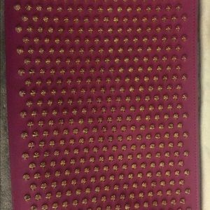 Christian Louboutin clutch with detachable strap