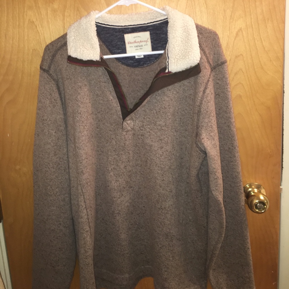 Vintage fleece pullover
