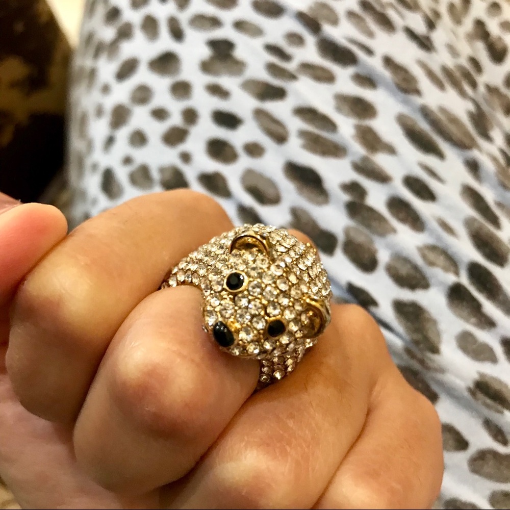 Kate Spade COLD COMFORTS POLAR BEAR RING - Picture 5 of 8