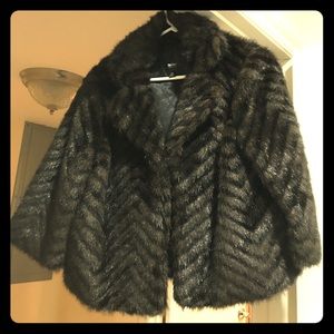 Faux-Fur Mossimo Coat