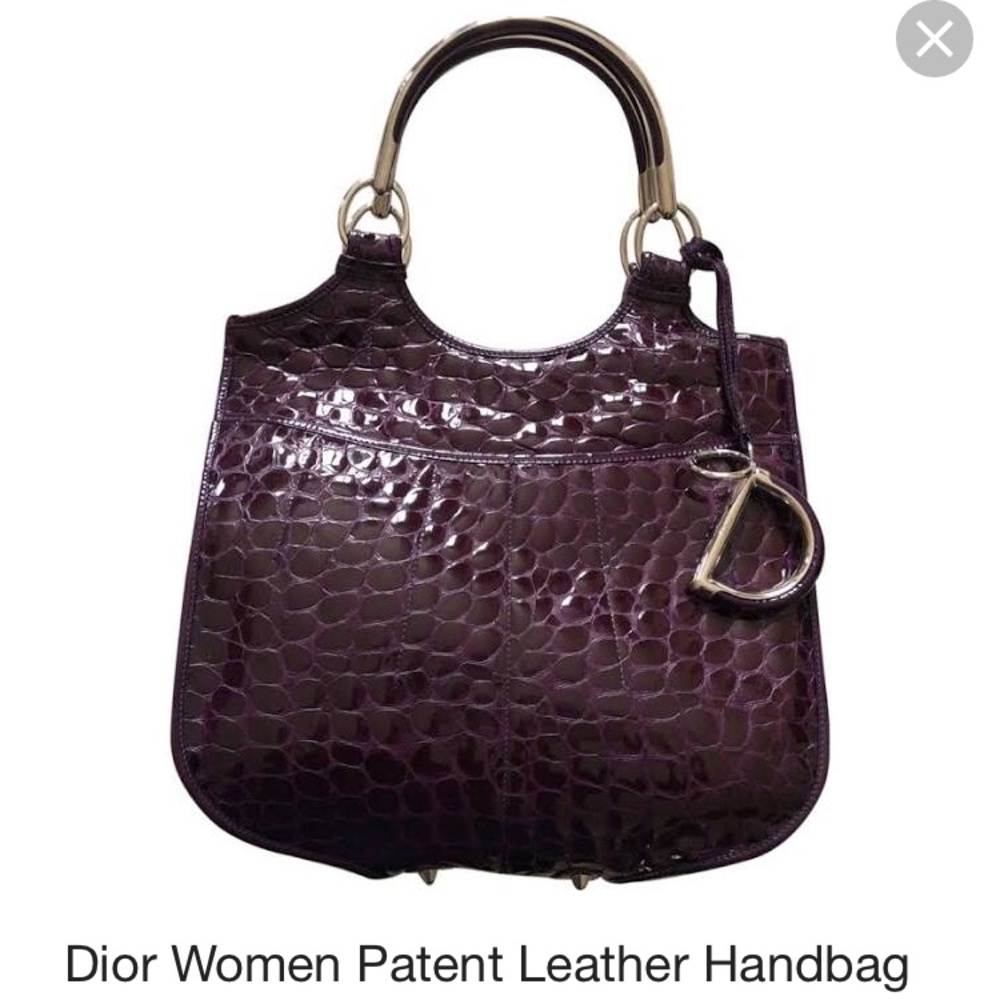 Dior Patent Leather Handbag