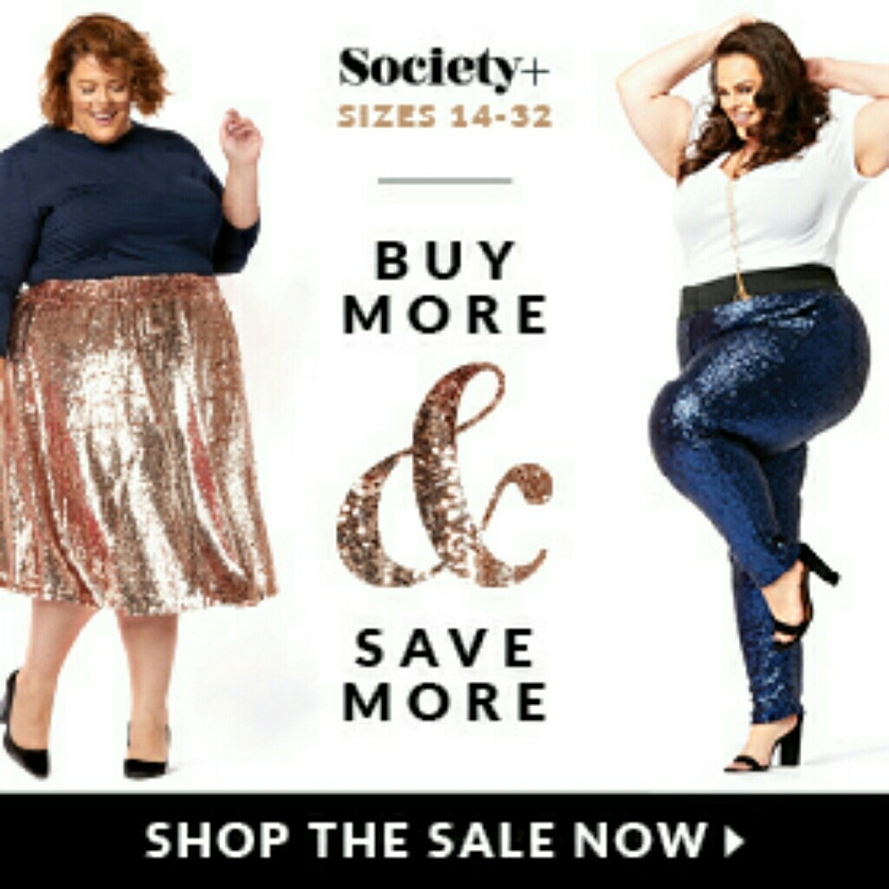 Plus clothing, All sizes and more..