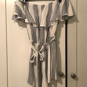 LF Seek the Label off the shoulder romper